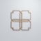 Ekena Millwork Small Englewood Decorative Fretwork Wood Wall Panels, Red Oak, 11 3/8"W x 11 3/8"H x 3/8"T WALW12X12X0375EWDRO - alternate 5